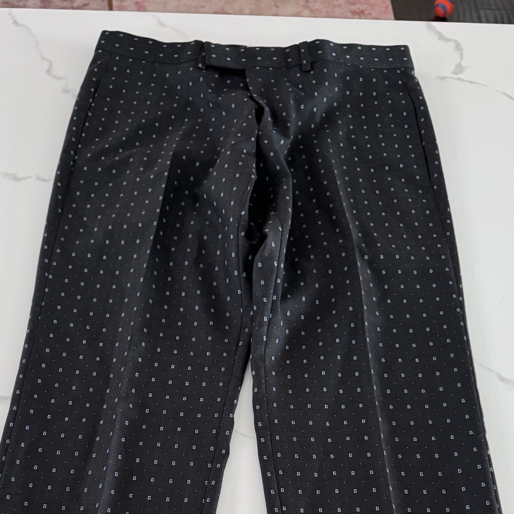 Men’s Gucci Trousers G motif charcoal size 46